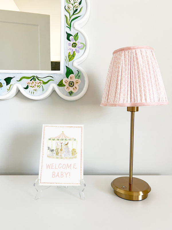 Baby Milestone Cards: Menagerie Pink Set (Restocking Summer 2025)