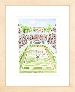 "Sanford Stadium" Fine Art Print