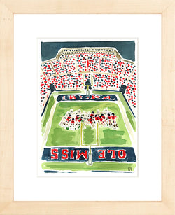 "Vaught-Hemingway Stadium" Fine Art Print