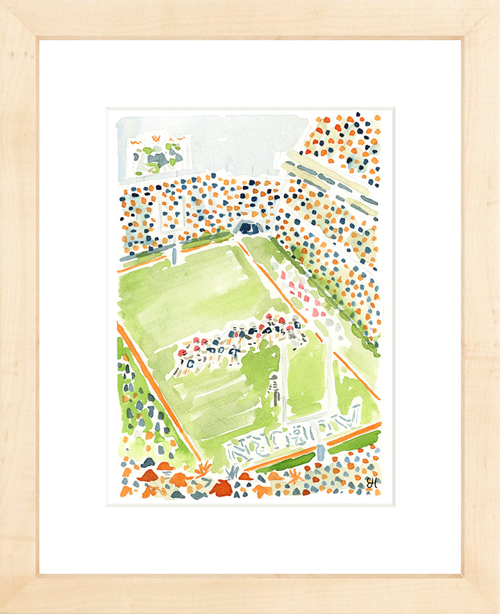 "Jordan Hare Stadium" Fine Art Print