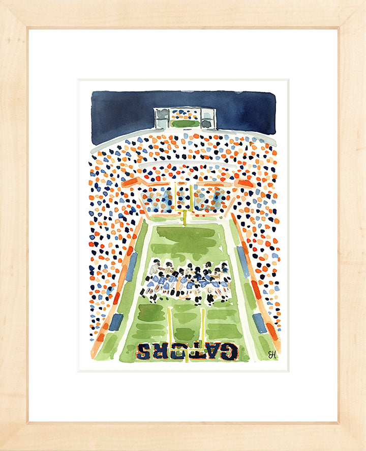 "Ben Hill Griffin Stadium" Fine Art Print