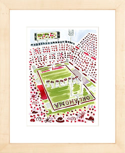 "Gaylord Stadium" Fine Art Print