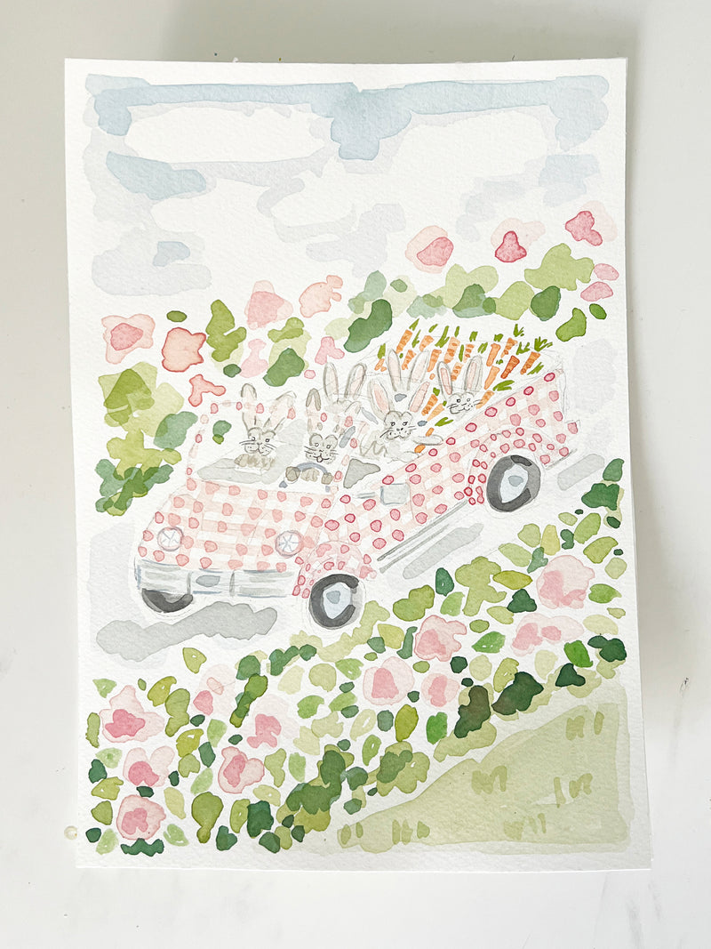 Bunny-mobile, Original 7x10