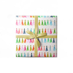 Tasslin' Celebration Gift Wrap