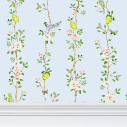 Chinoiserie Wallpaper - Blue