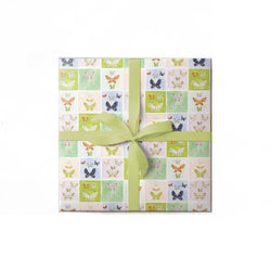 Rainbow Monarch Butterfly Gift Wrap