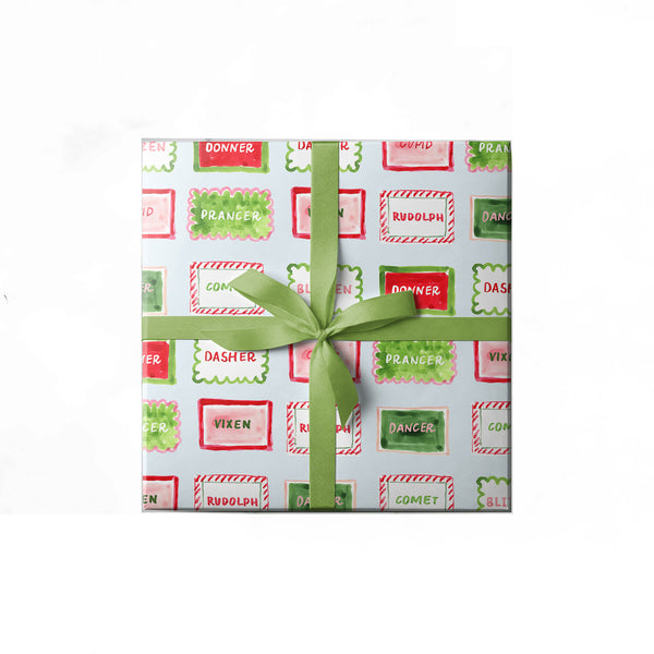 Holiday Reindeer Mail Gift Wrap