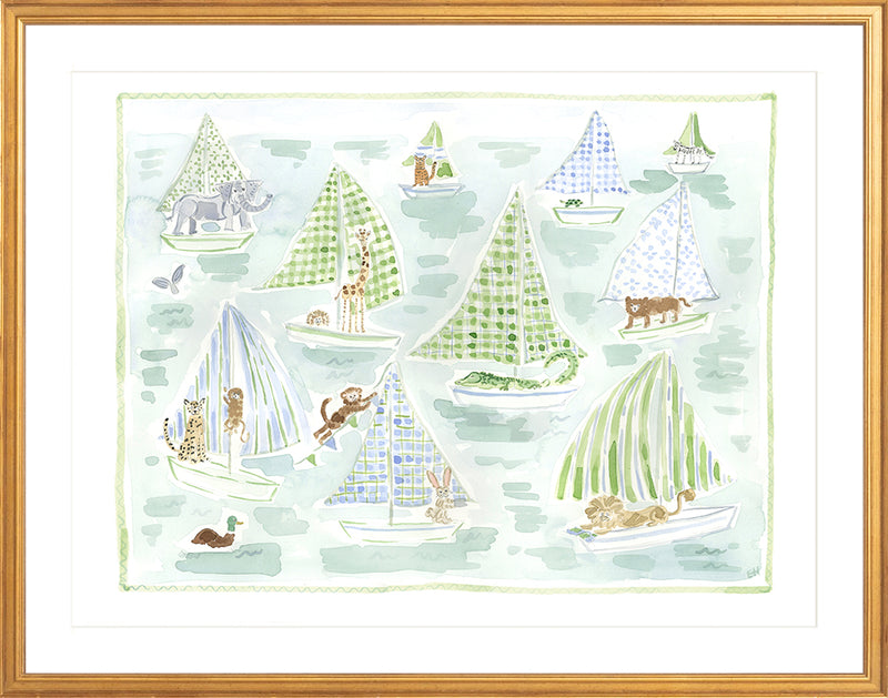 The "Regatta Zoo" Fine Art Print