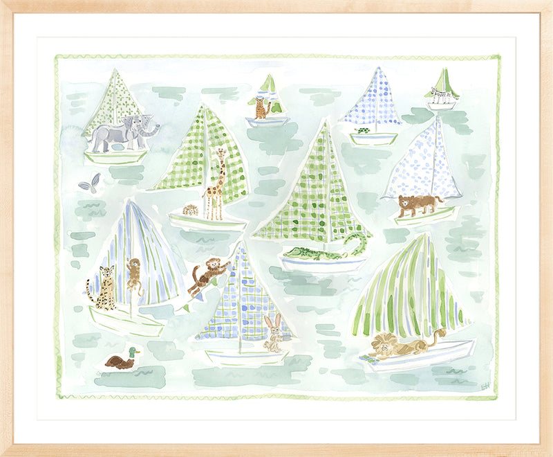 The "Regatta Zoo" Fine Art Print