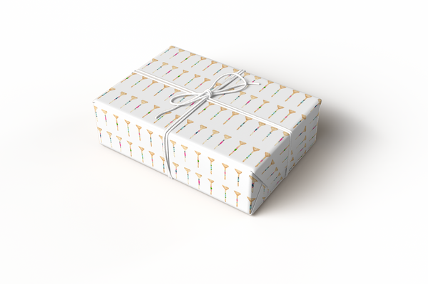 Tee Time Golf Gift Wrap