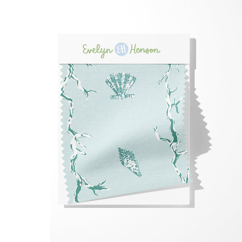 Sea Island Fabric- Seafoam