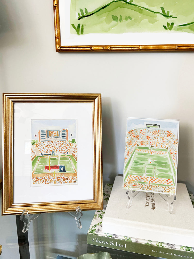 "Darrell K. Royal Memorial Stadium" Fine Art Print