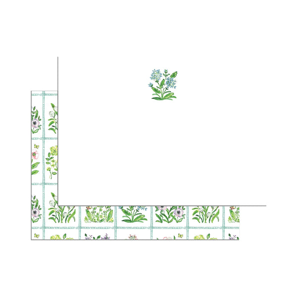 Botanical Quilt Stationery Set