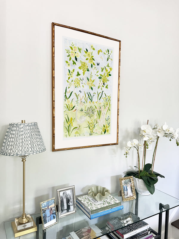 The "Sunshine Forest No. 1" Chinoiserie Fine Art Print