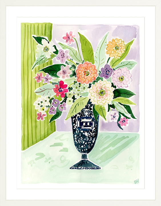 The "Do Your Best" Flower Tablescape Series, Fine Art Print