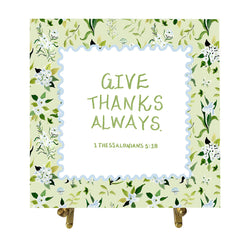 1 Thessalonians 5:18 Watercolor Verse Card