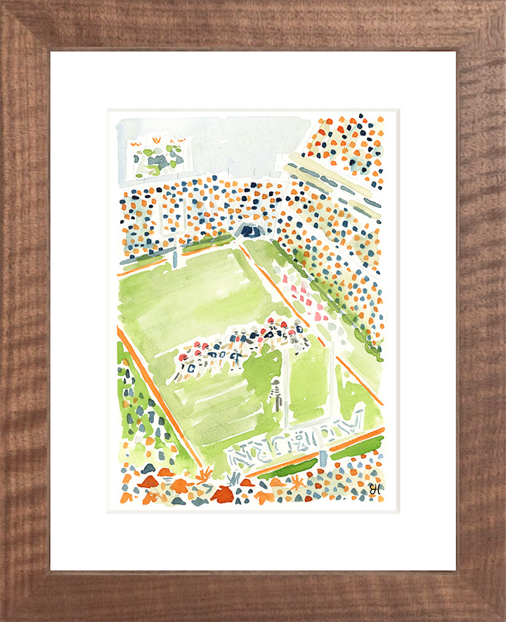 "Jordan Hare Stadium" Fine Art Print