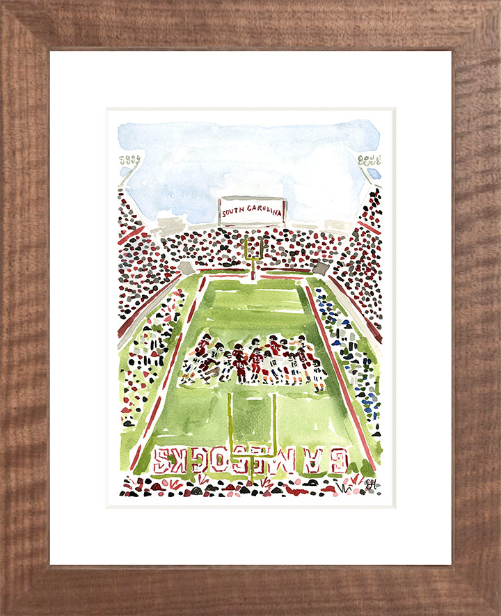 "Williams-Brice Stadium" Fine Art Print