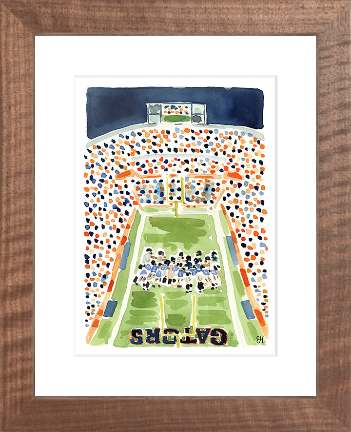 "Ben Hill Griffin Stadium" Fine Art Print