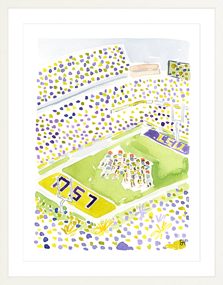 "Tiger Stadium" Fine Art Print