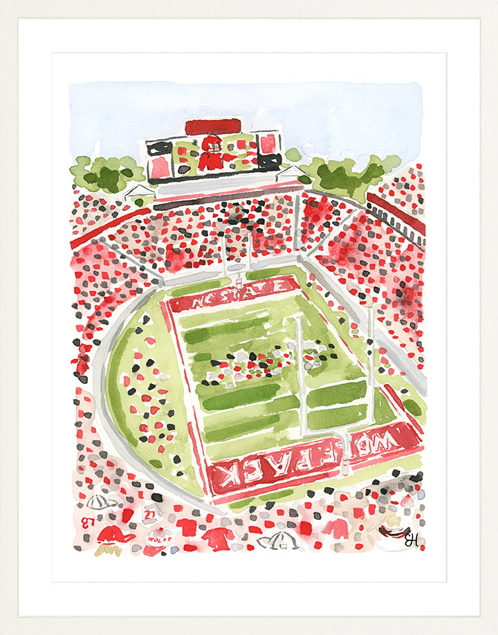 "Carter-Finley Stadium" Fine Art Print