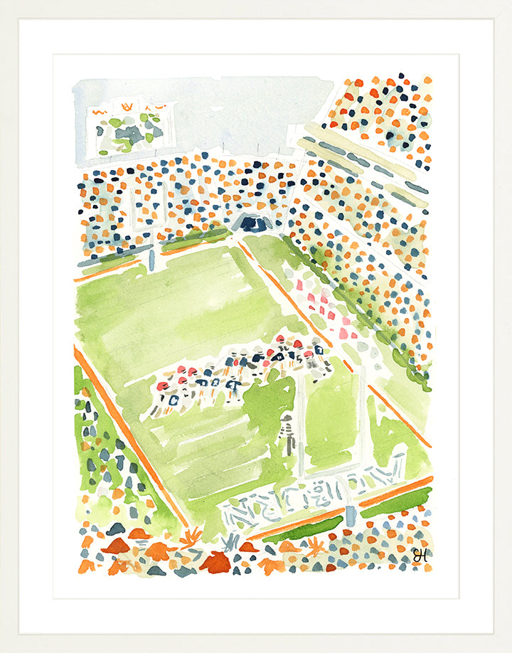 "Jordan Hare Stadium" Fine Art Print