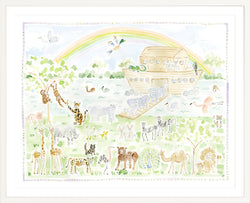 The "Noah's Ark Rainbow" Fine Art Print