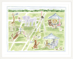 The "Game, Set, Menagerie" Fine Art Print