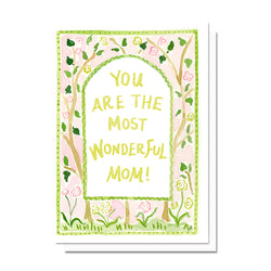 Wonderful Mom Chinoiserie Card