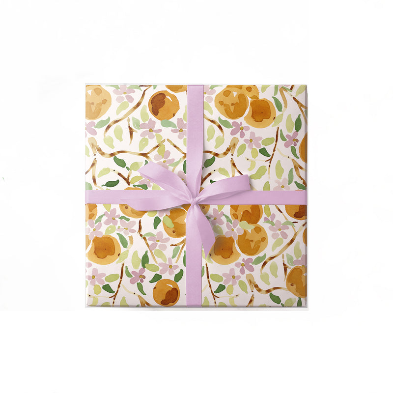 Orange Zest Gift Wrap