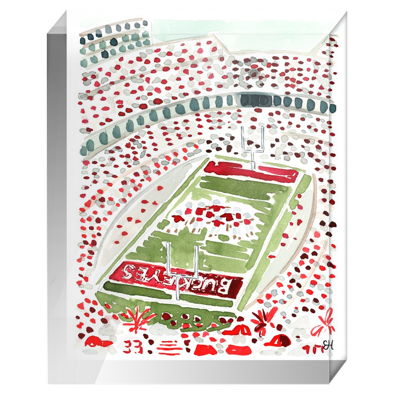 "The Horsehoe, Ohio Stadium" Fine Art Print