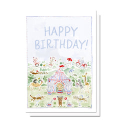 Circus Birthday Card