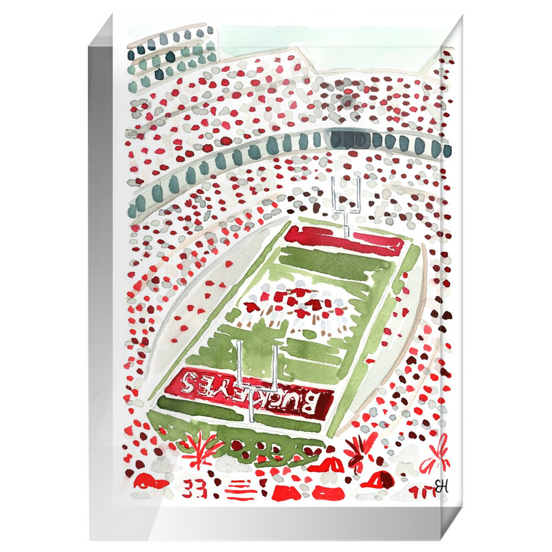 "The Horsehoe, Ohio Stadium" Fine Art Print