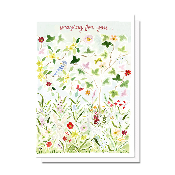 Praying for You Garden Card