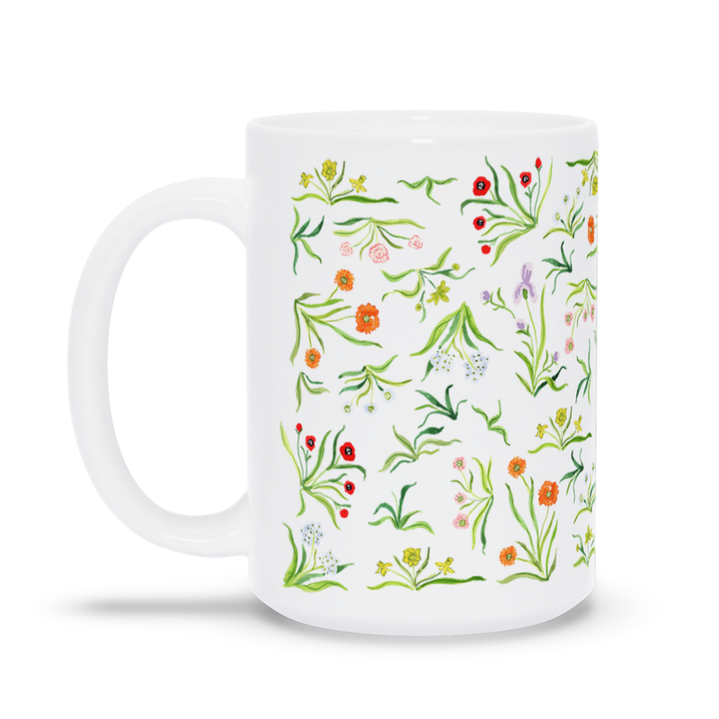 Teacher Floral Mug