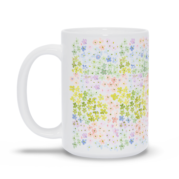 Floral Best Mom Ever Mug