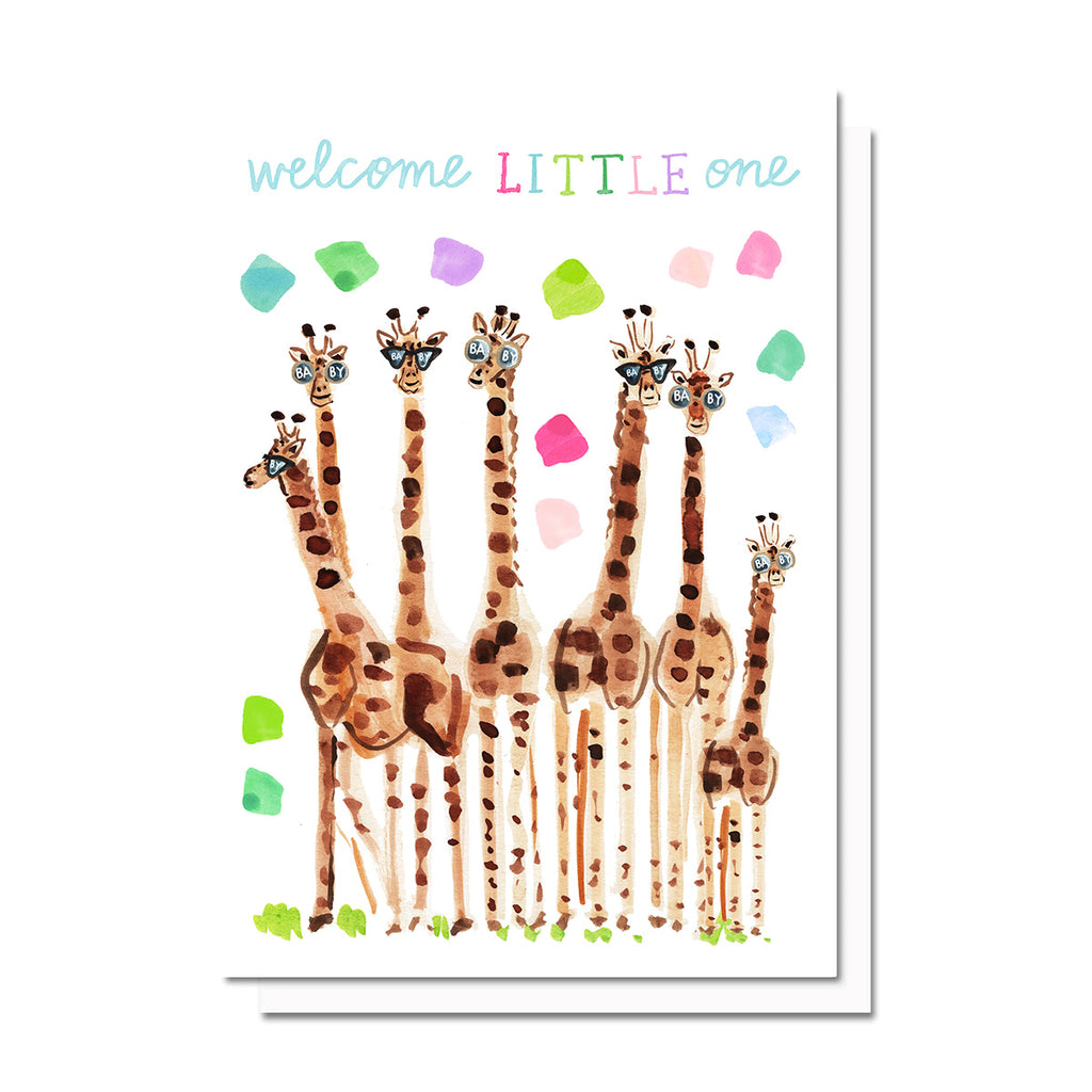 Welcome Little One-Baby Card - Expressive Paper