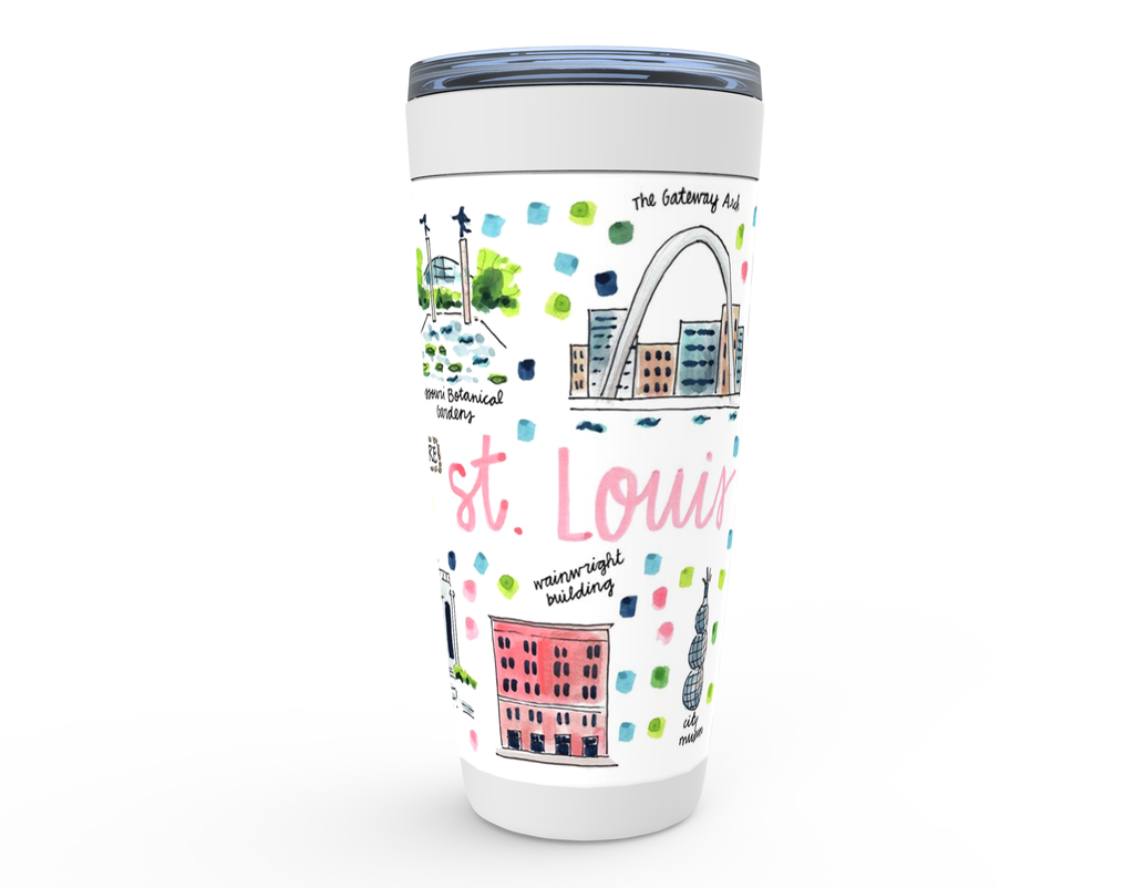 Milwaukee, WI Map Tumbler – Evelyn Henson